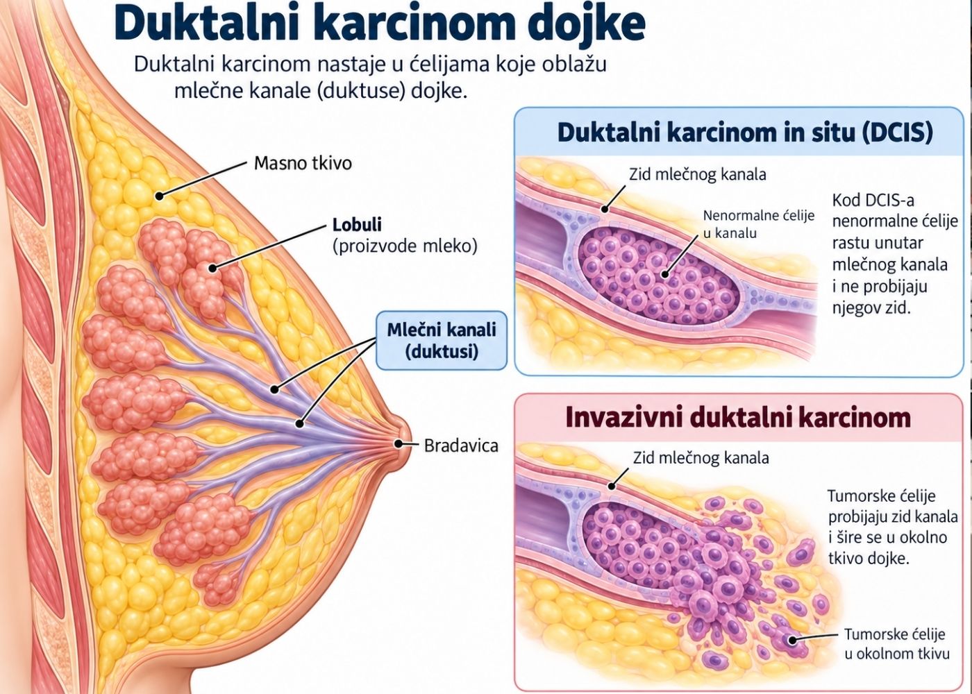 duktalni karcinom dojke